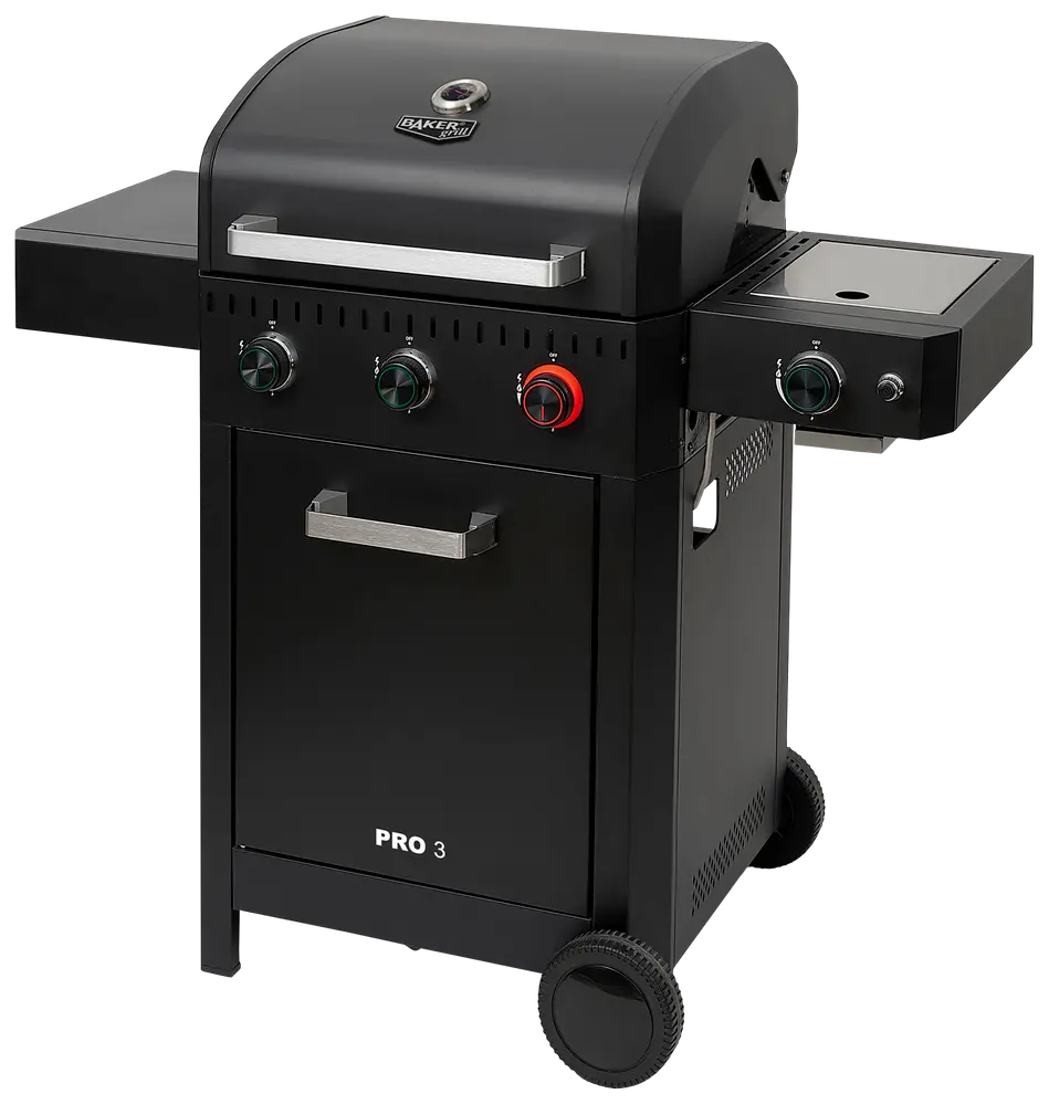 BAKERgrill Gasgrill Pro 3+1