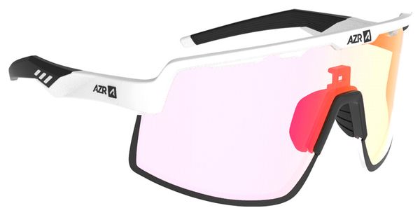 Lunettes AZR Kromic Speed RX Blanc/Rouge Photochromique