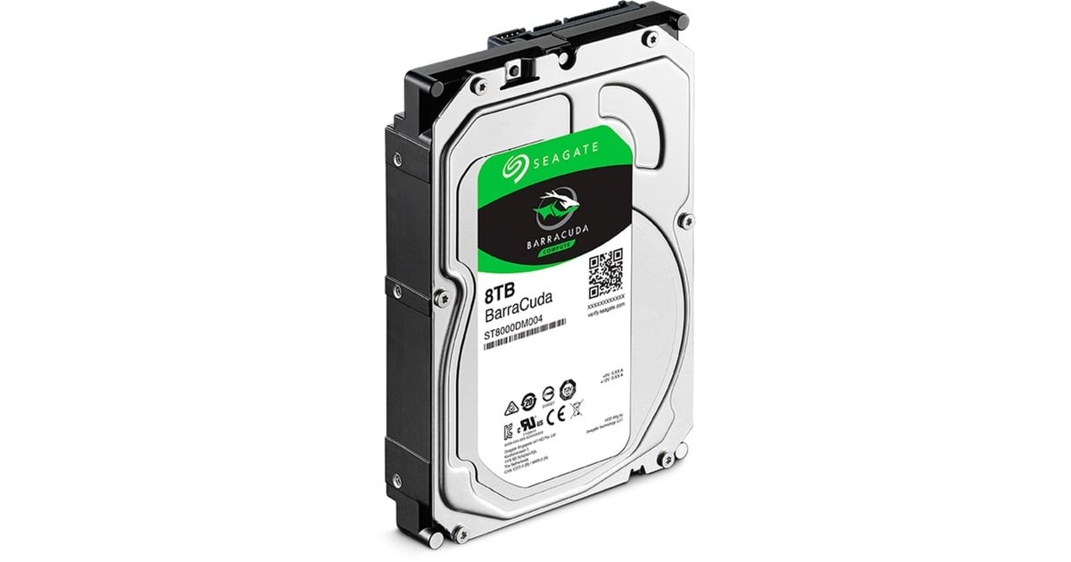 SeagateBarraCuda 8 TB harde schijf  (ST8000DM004, SATA/600)