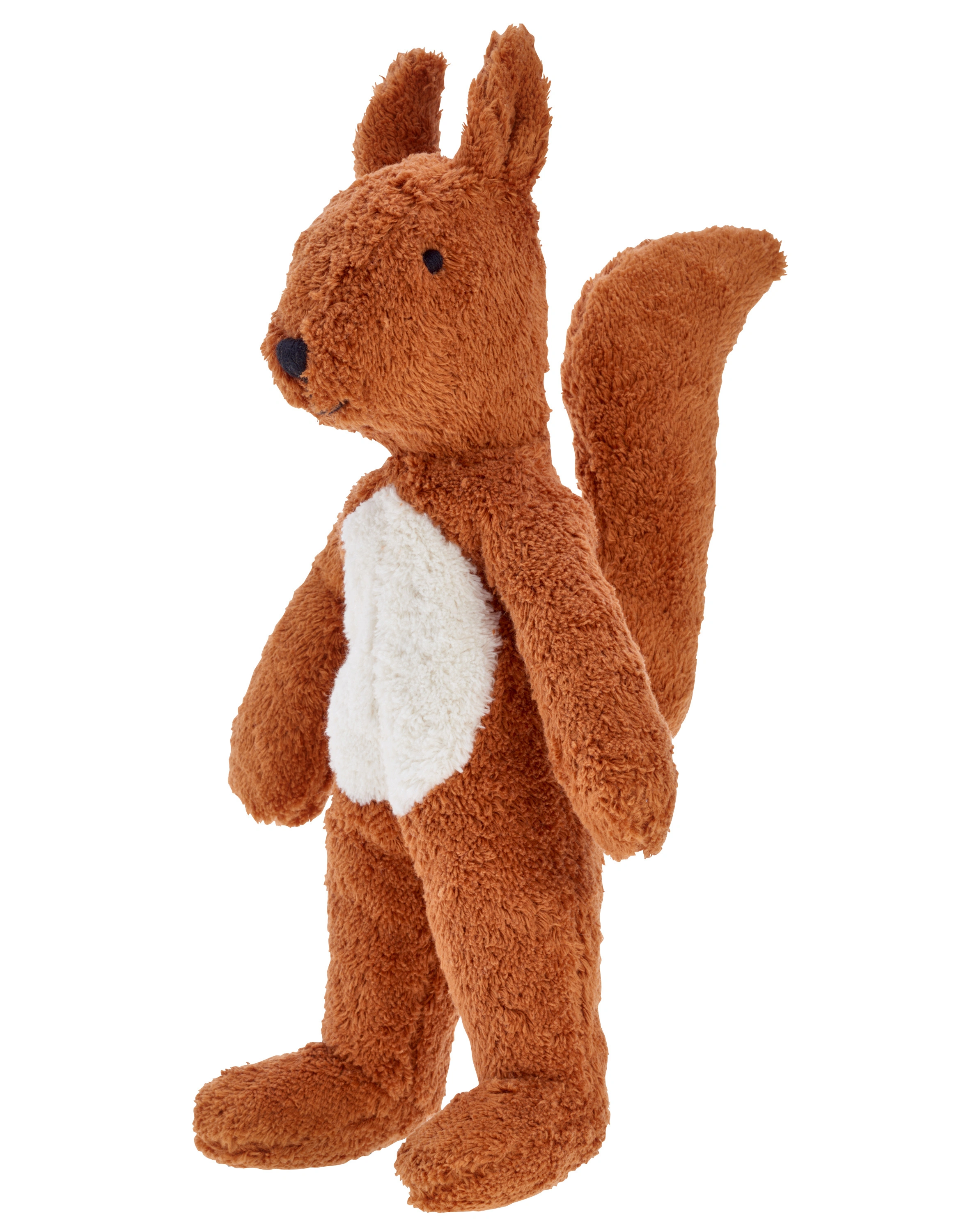 Schlenkerkuscheltier EICHHÖRNCHEN KLEIN (32cm) in rotbraun