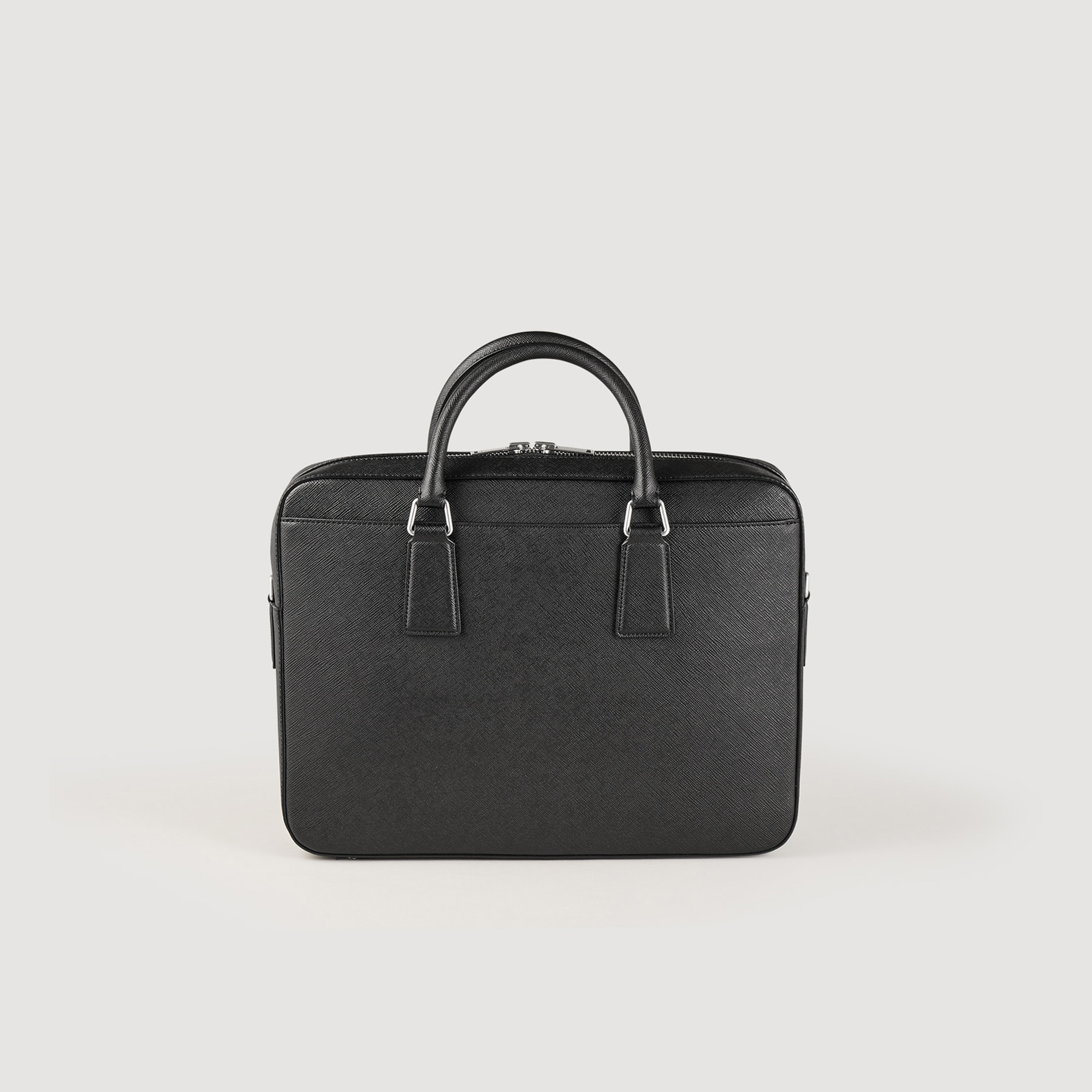 Briefcase en cuir de tannerie certifiee