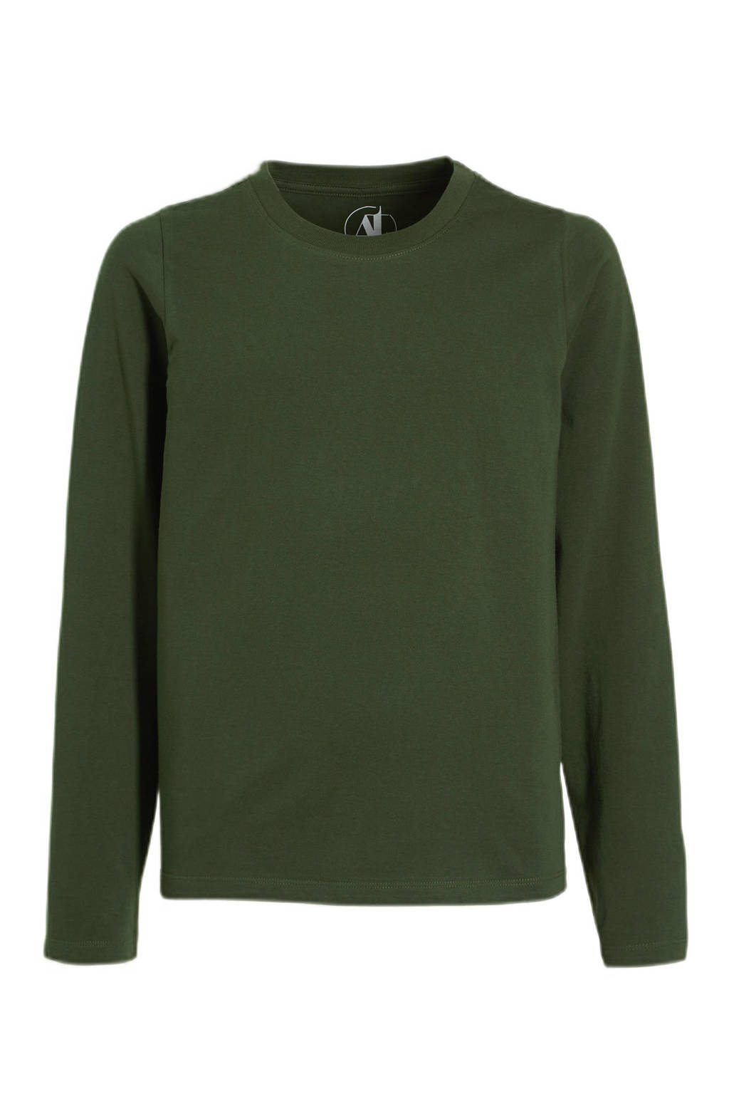 anytime longsleeve T-shirt khaki