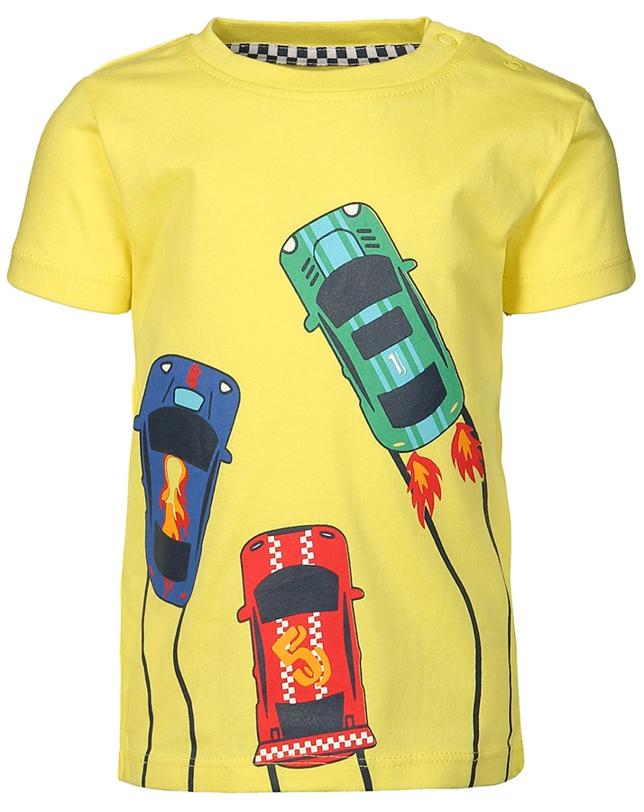 T-Shirt RACECARS in gelb