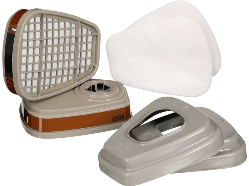 3M Ersatzfilter 6002CR A2P2 Wechselfilter 2 Stück