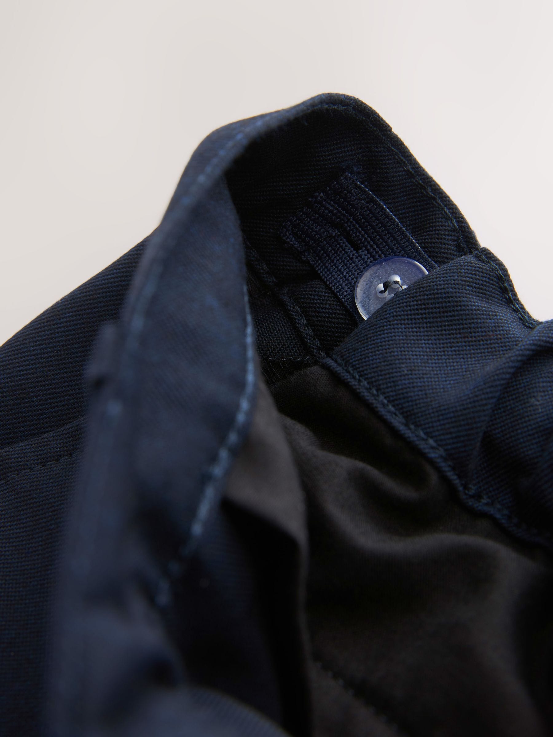 Marineblauw - Schoolshorts zonder plooien (3-14jr)