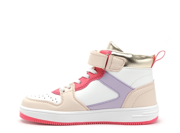 Bopy boots bottine enfant lacota blanc