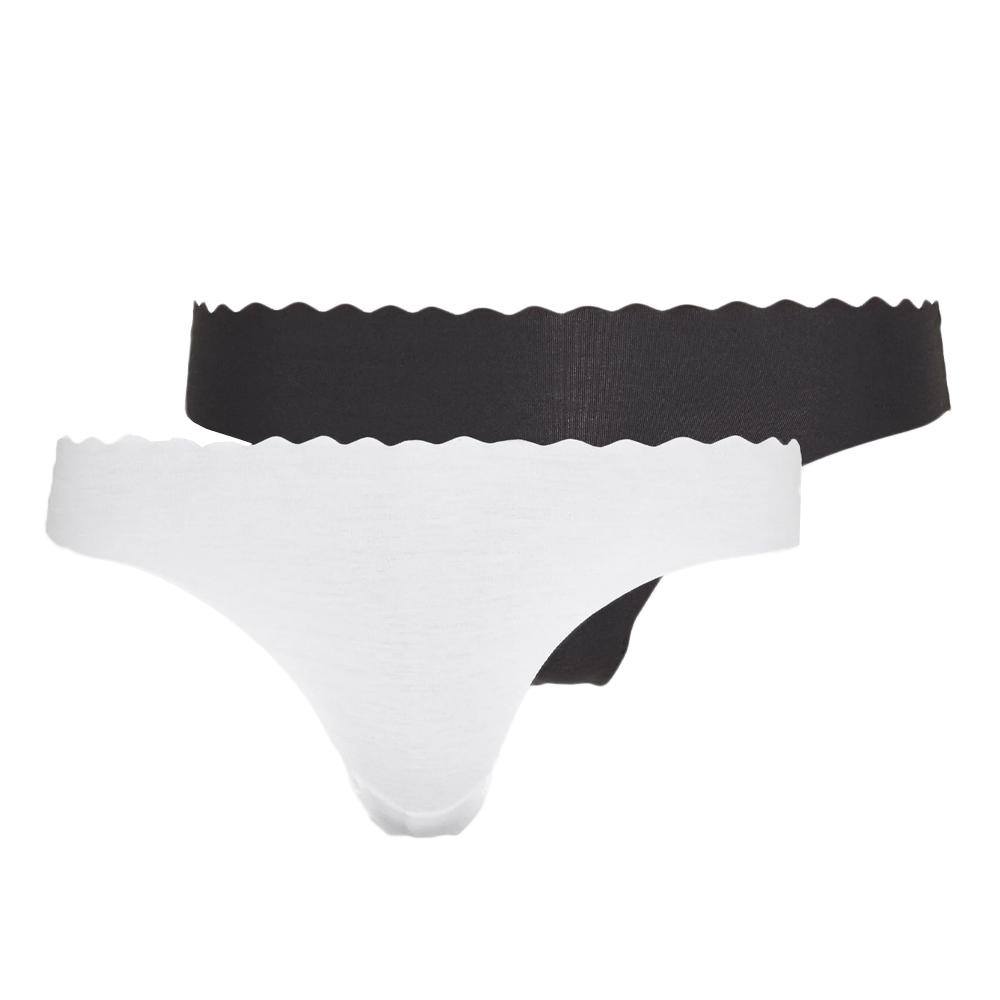 Dim x2 Strings Blanche/Noires Femme Dim DIM0A6M