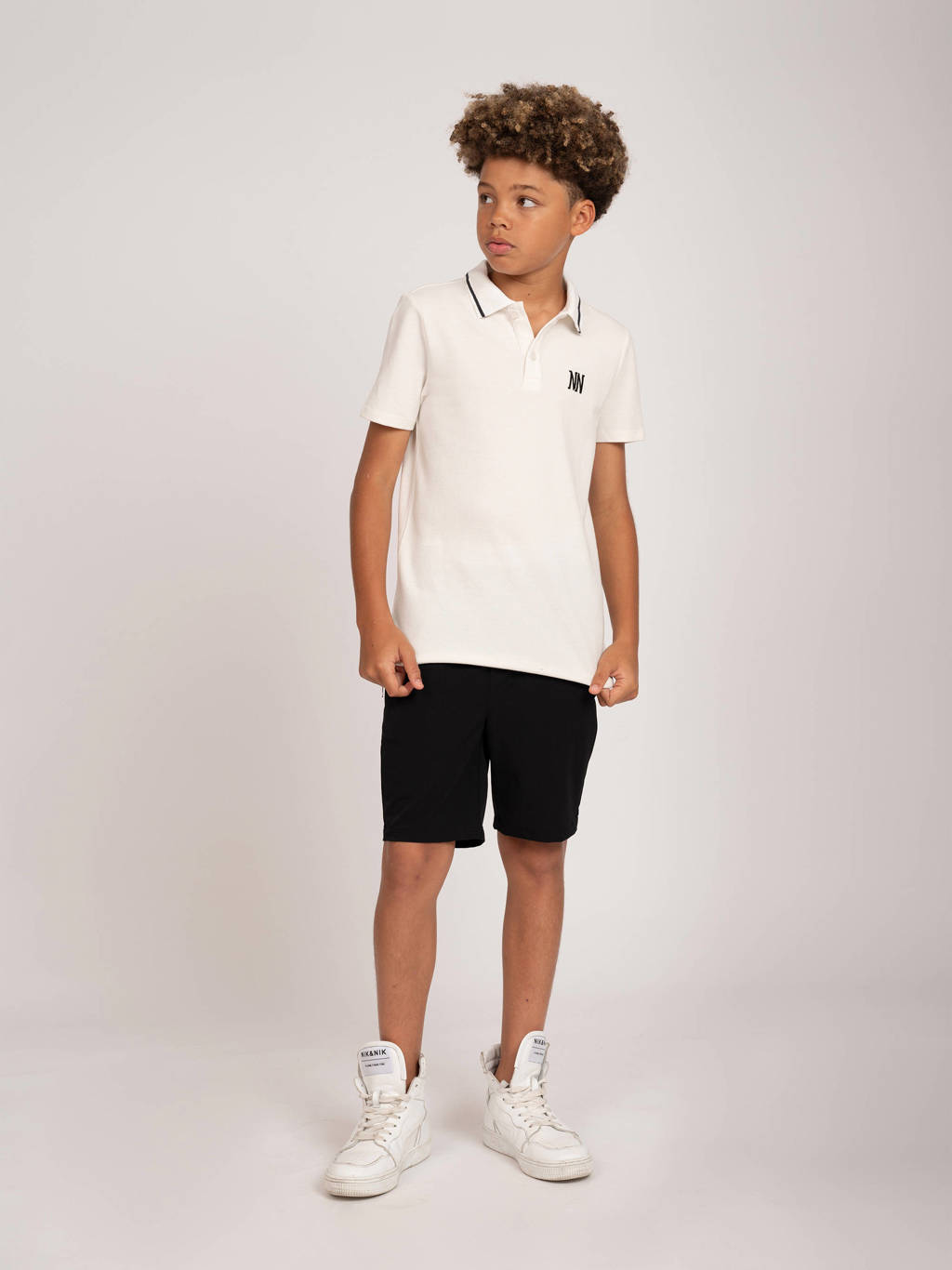 NIK&NIK polo Brody offwhite