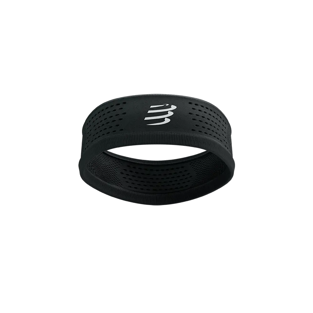 Compressport Thin Headband On/Off Zwart/Wit