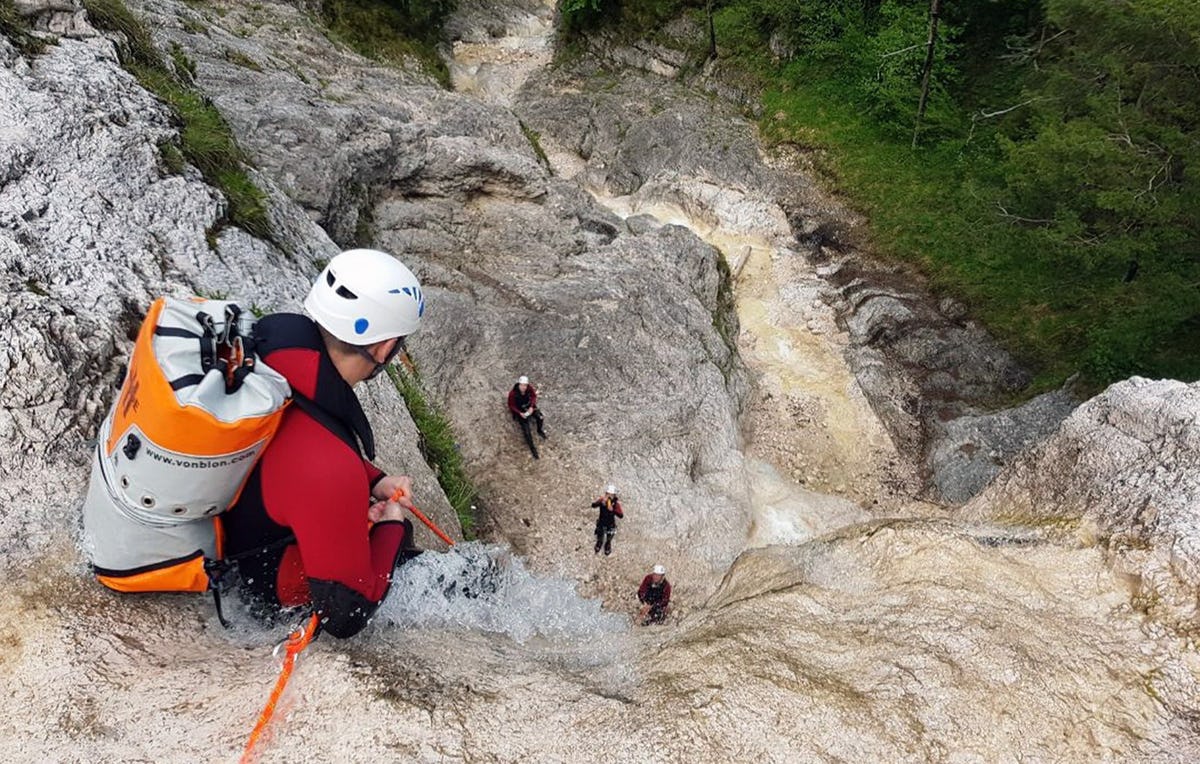 Canyoning Tour in Schneizlreuth als Geschenk