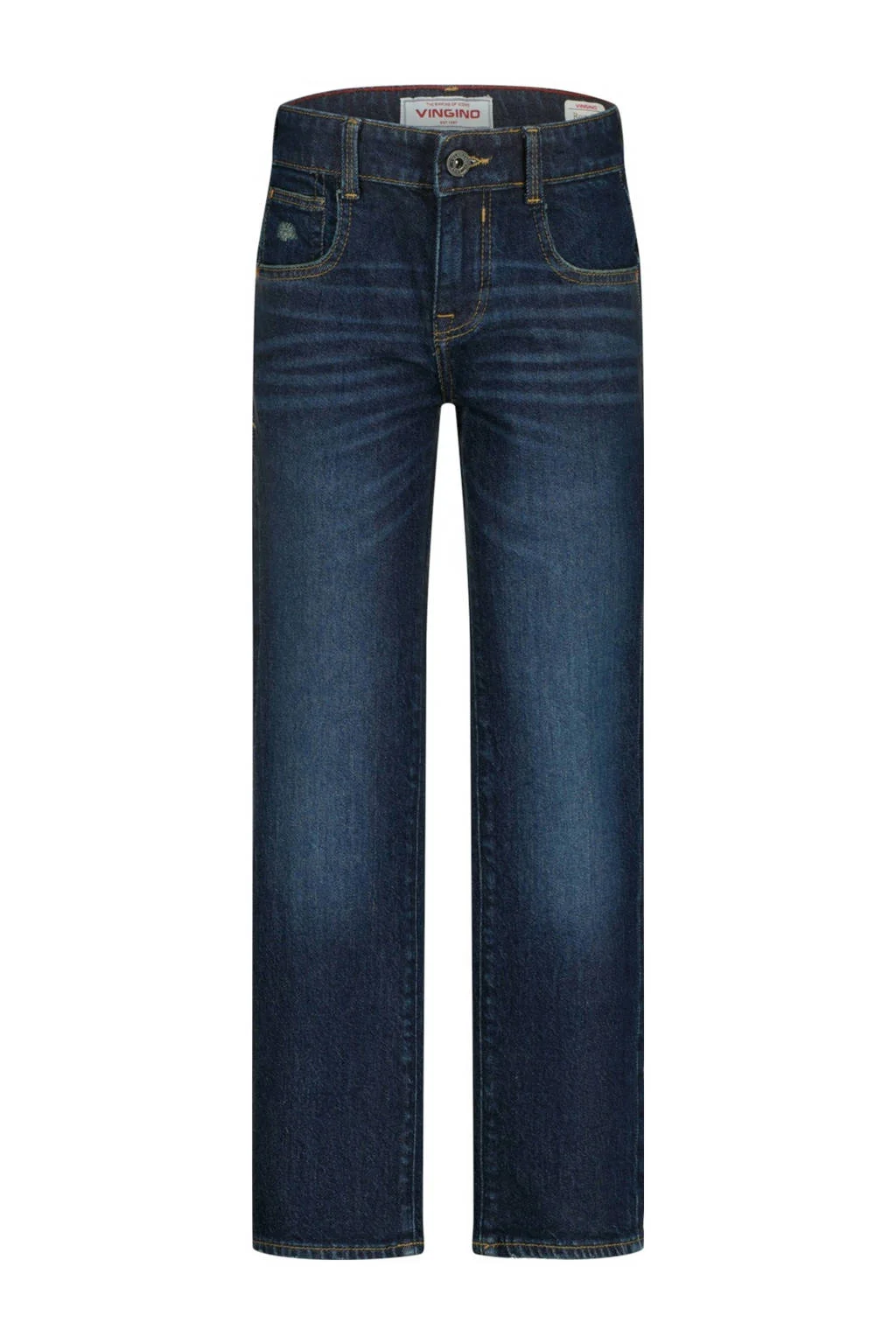 Vingino waist regular fit jeans dark blue denim