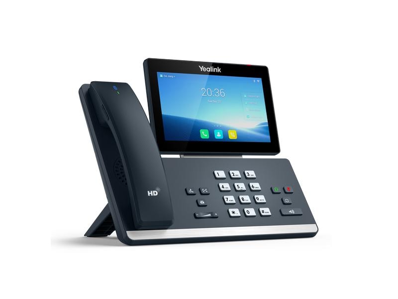 Yealink Tischtelefon T58W Pro Grau Elite-Desktop-Kollaborationsgerät