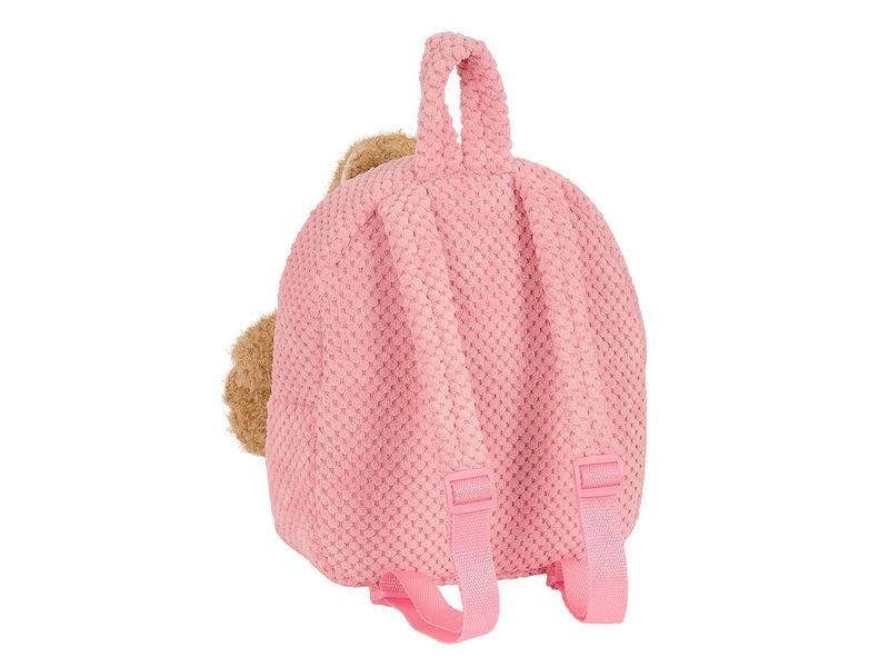 Safta Rucksack Teddy Rucksack mit Plüschbär für Kindergarten und Spielgruppe