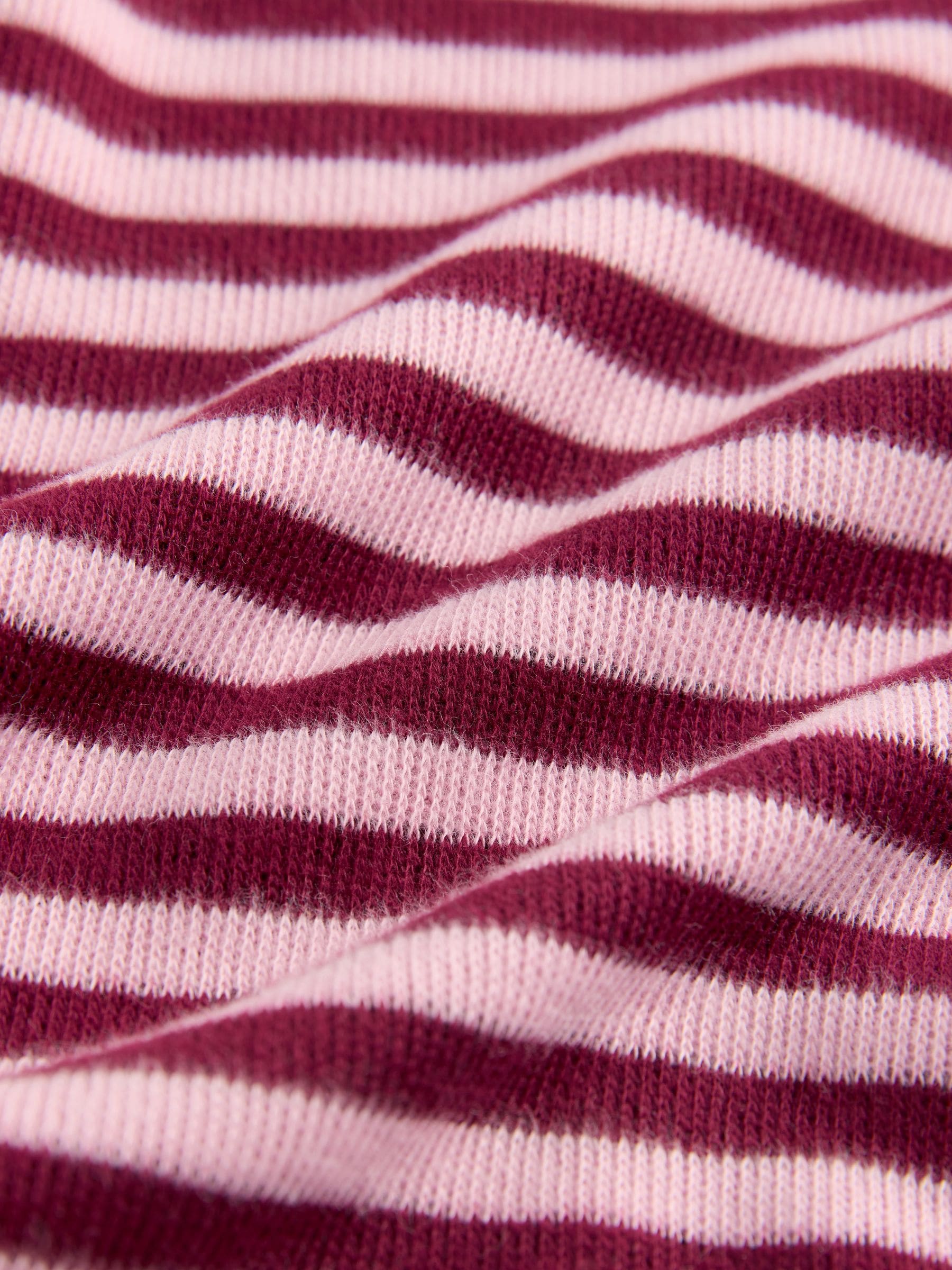 Roze/donkerrood - Oversized behaaglijke ribbelsweatshirt (3 - 16 jr)