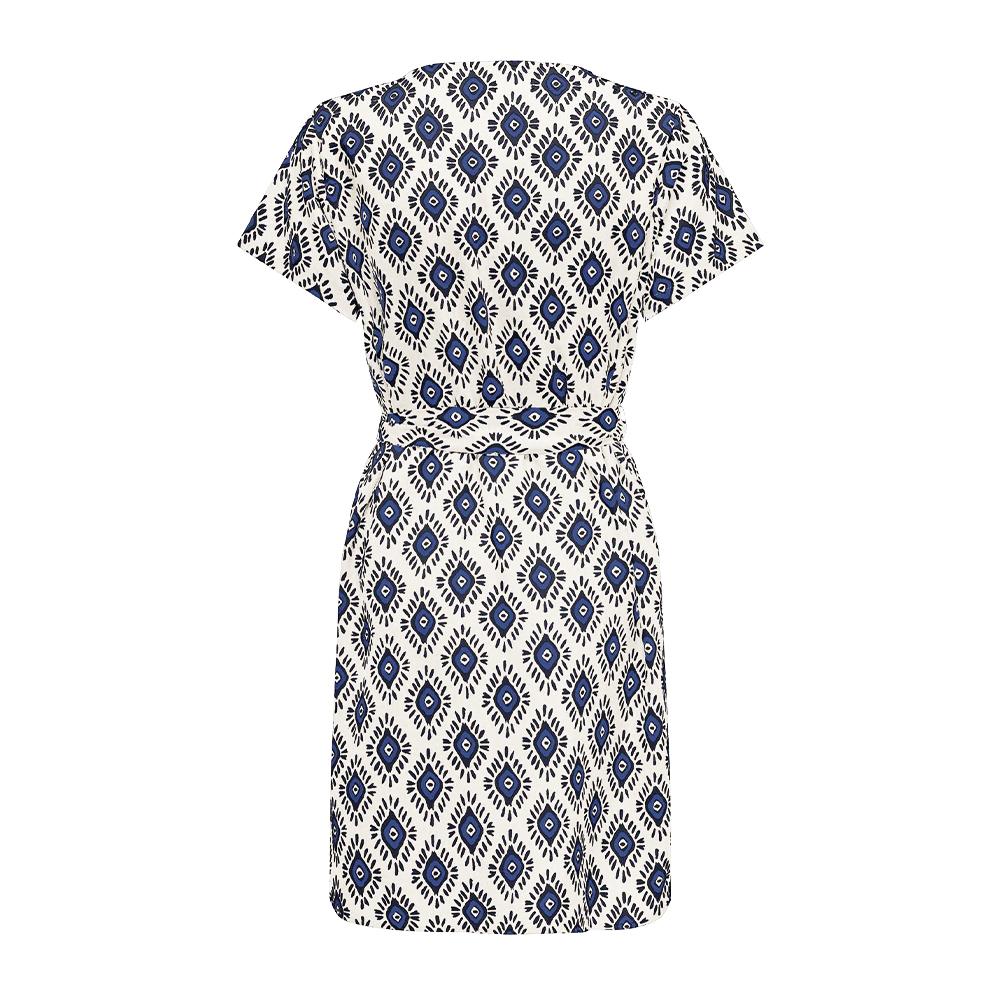 Only Robe Blanc/Bleu Femme Only Leah