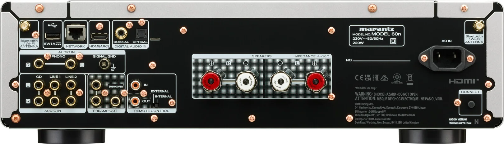 Marantz Model 60n Silver Amplis hi-fi stéréo