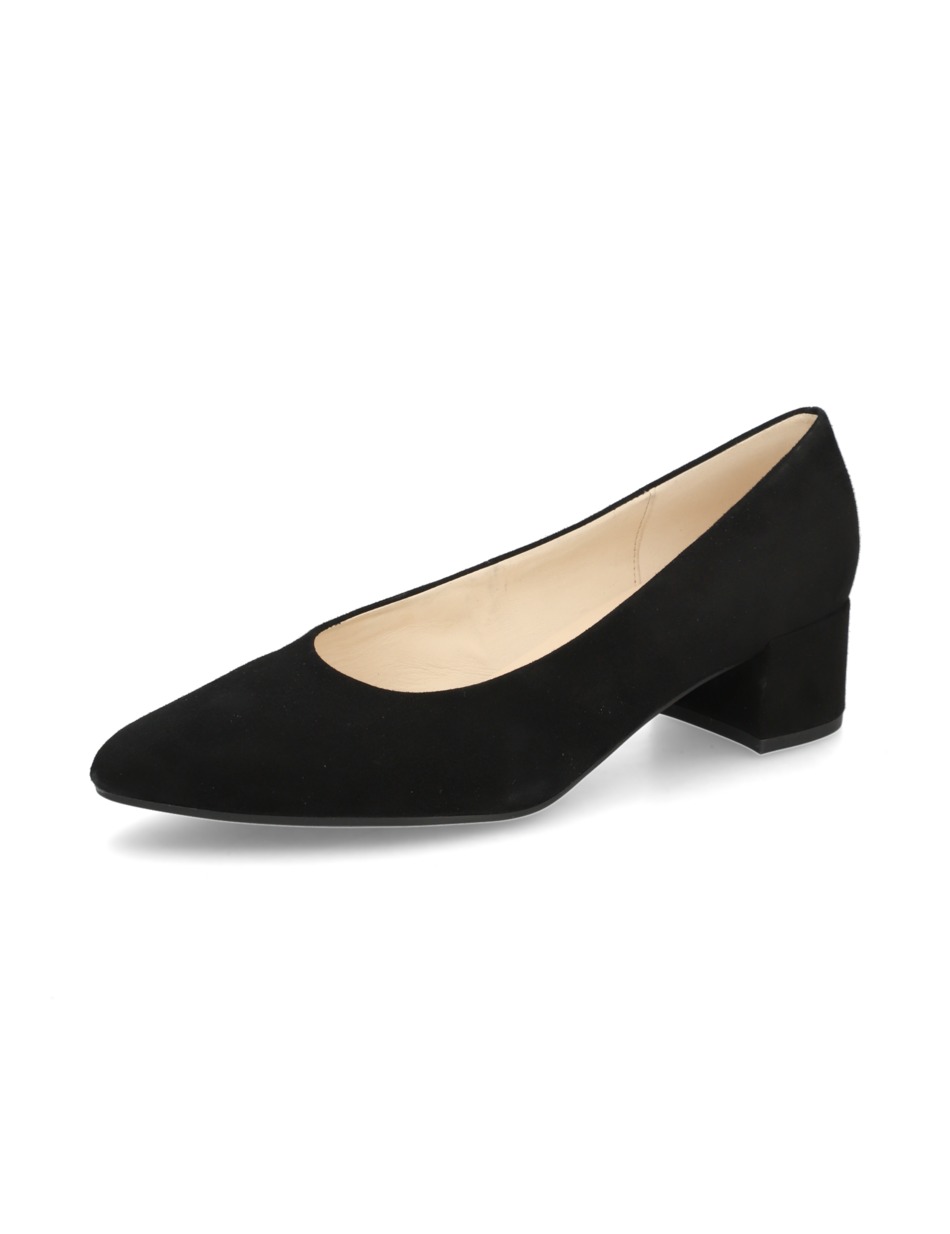 Veloursleder Pumps