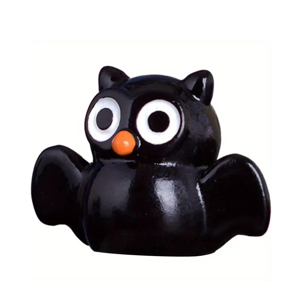 (6er Set) Miniatur Halloween Deko Mini Geister Figuren Grusel Party Tischdekoration Bastel Zubehör für Kreative DIY Projekte - Bunt