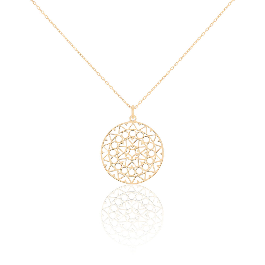 Collier Celso Plaqué Or Jaune