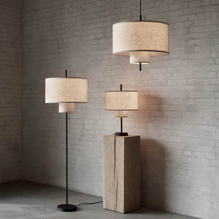 New Works - Margin Stehleuchte, beige