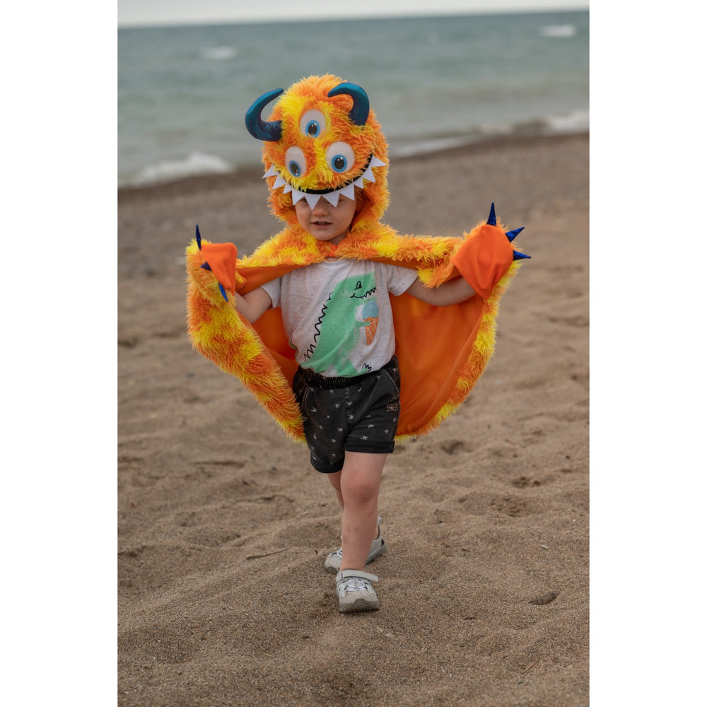 Køb Great Pretenders Giggle The Monster Kappe, Orange/Yellow