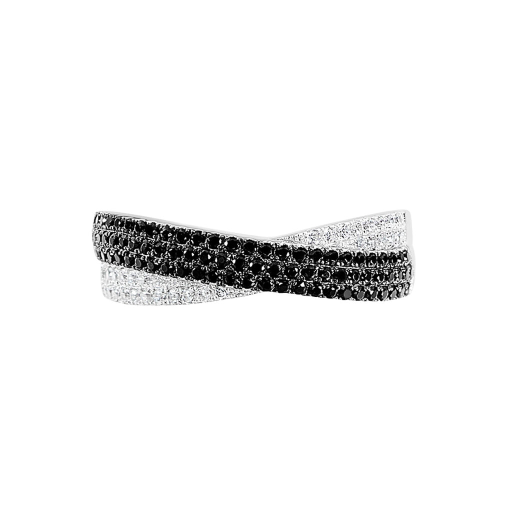 Bague Delea Argent Blanc Oxyde De Zirconium