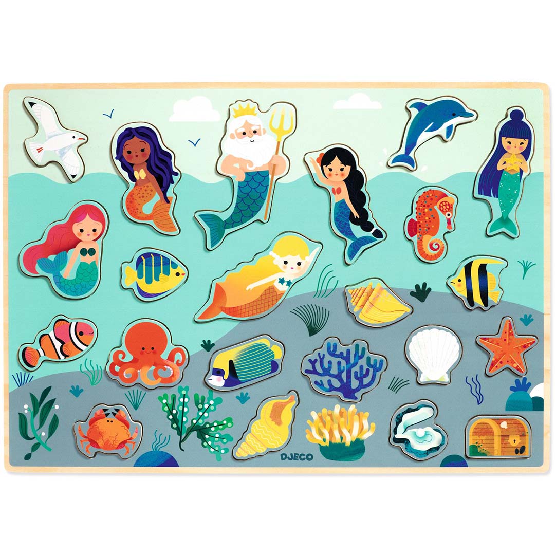 Djeco puzzel zee - 22st