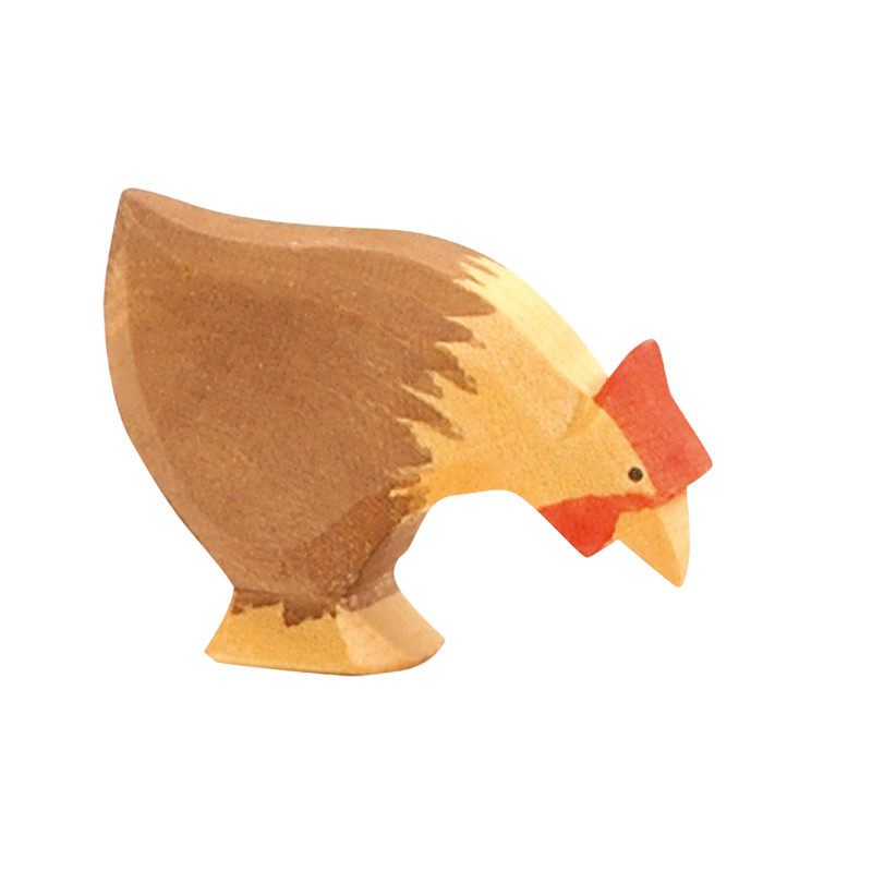 Ostheimer Huhn Braun Pickend