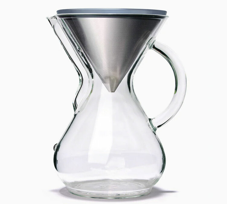 Filtre à café permanent ABLE Kone pour Chemex 6 et 8 tasses