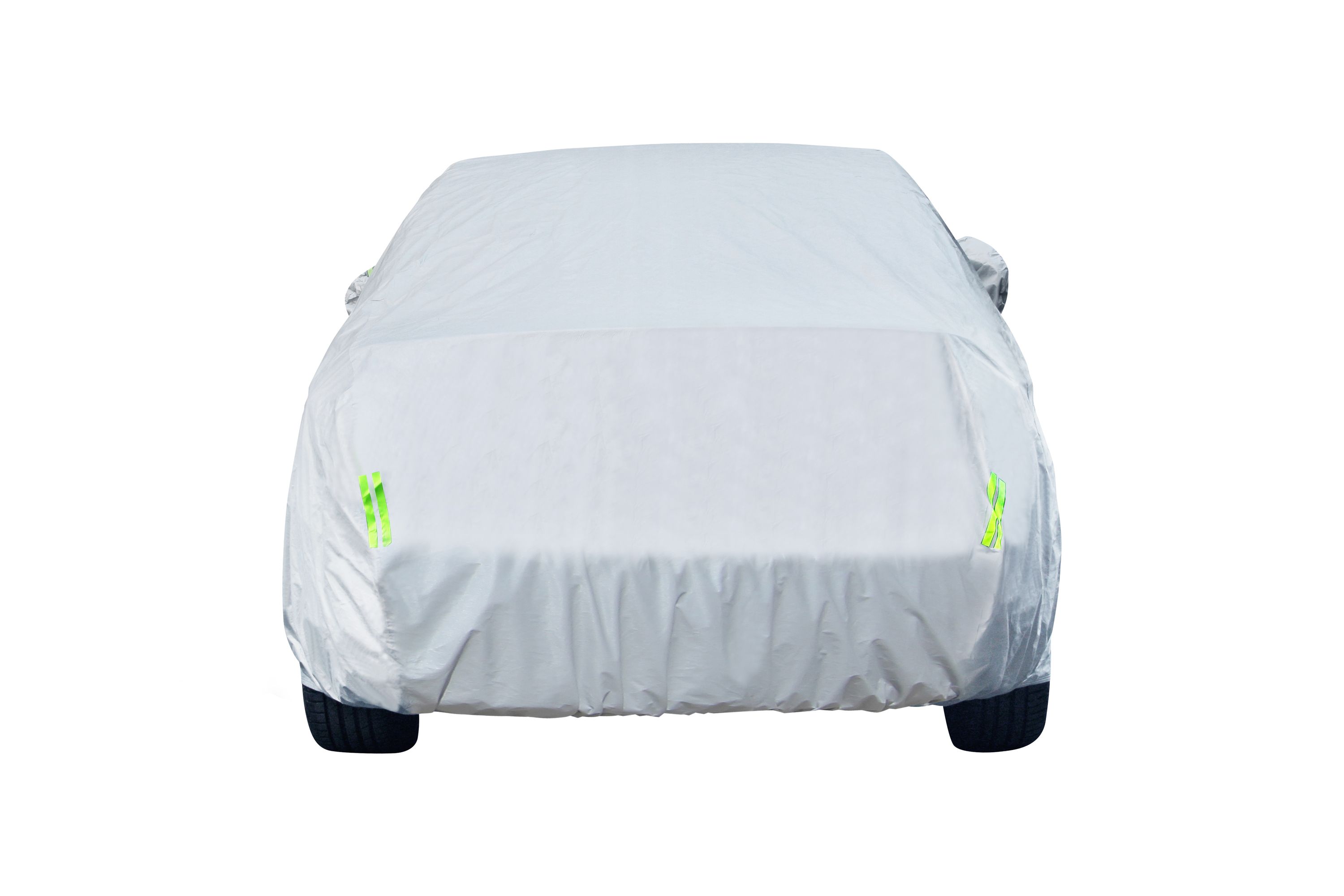 Abdeckplane für Auto weiss