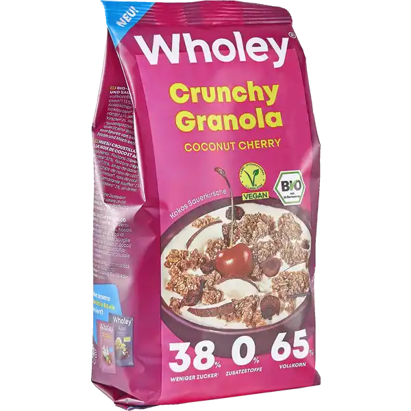 Bio Crunchy Coconut Cherry Granola