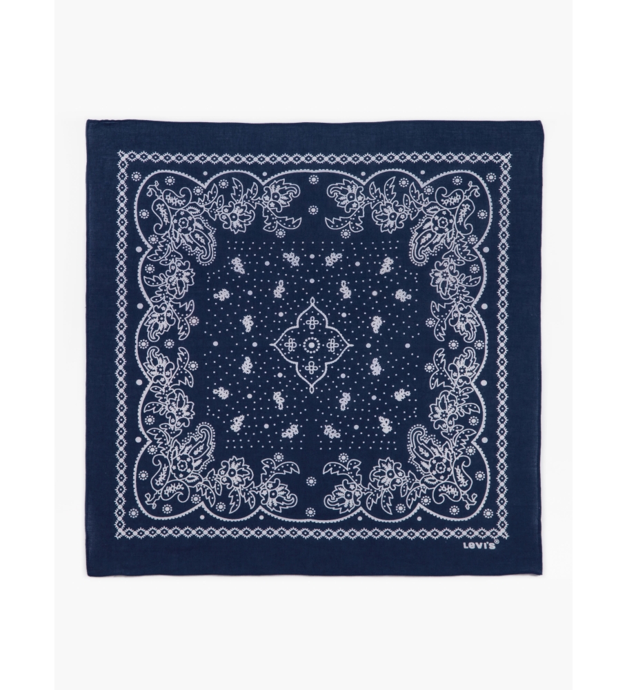 Lenços/Cachecóis Bandana Levi's com Estampa Paisley Marino