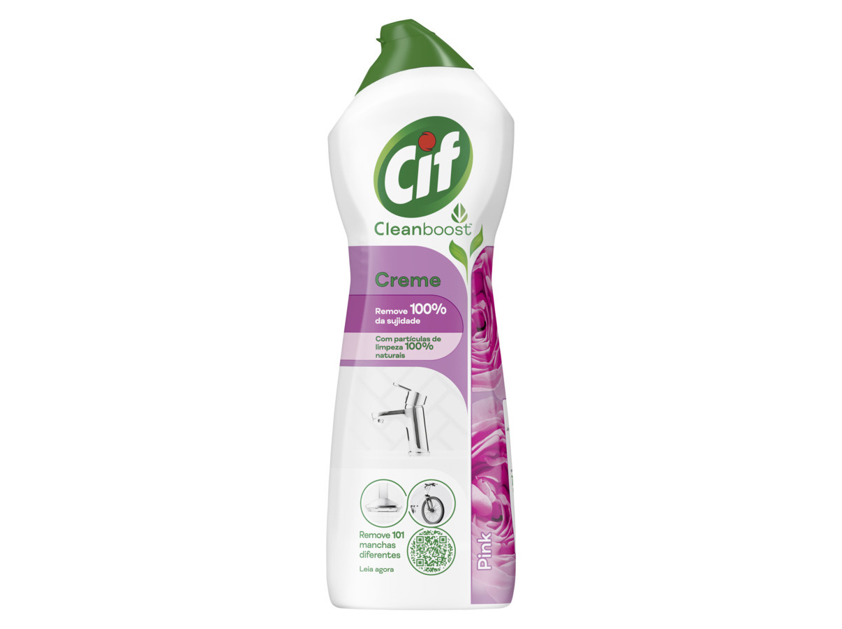 CREME CIF LIMPEZA PINK FLOWERS 700ML