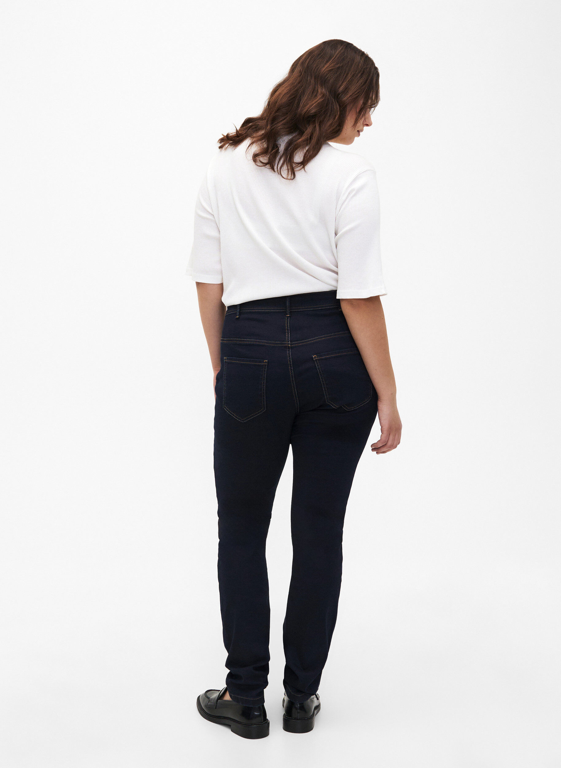 Super slim Amy jeans med høj talje