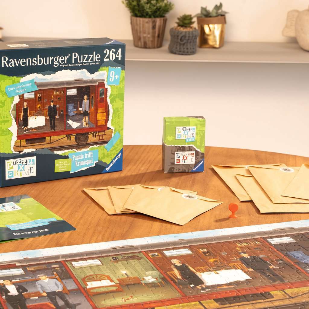 Ravensburger Spiel Puzzle X Crime: Das verlorene Feuer