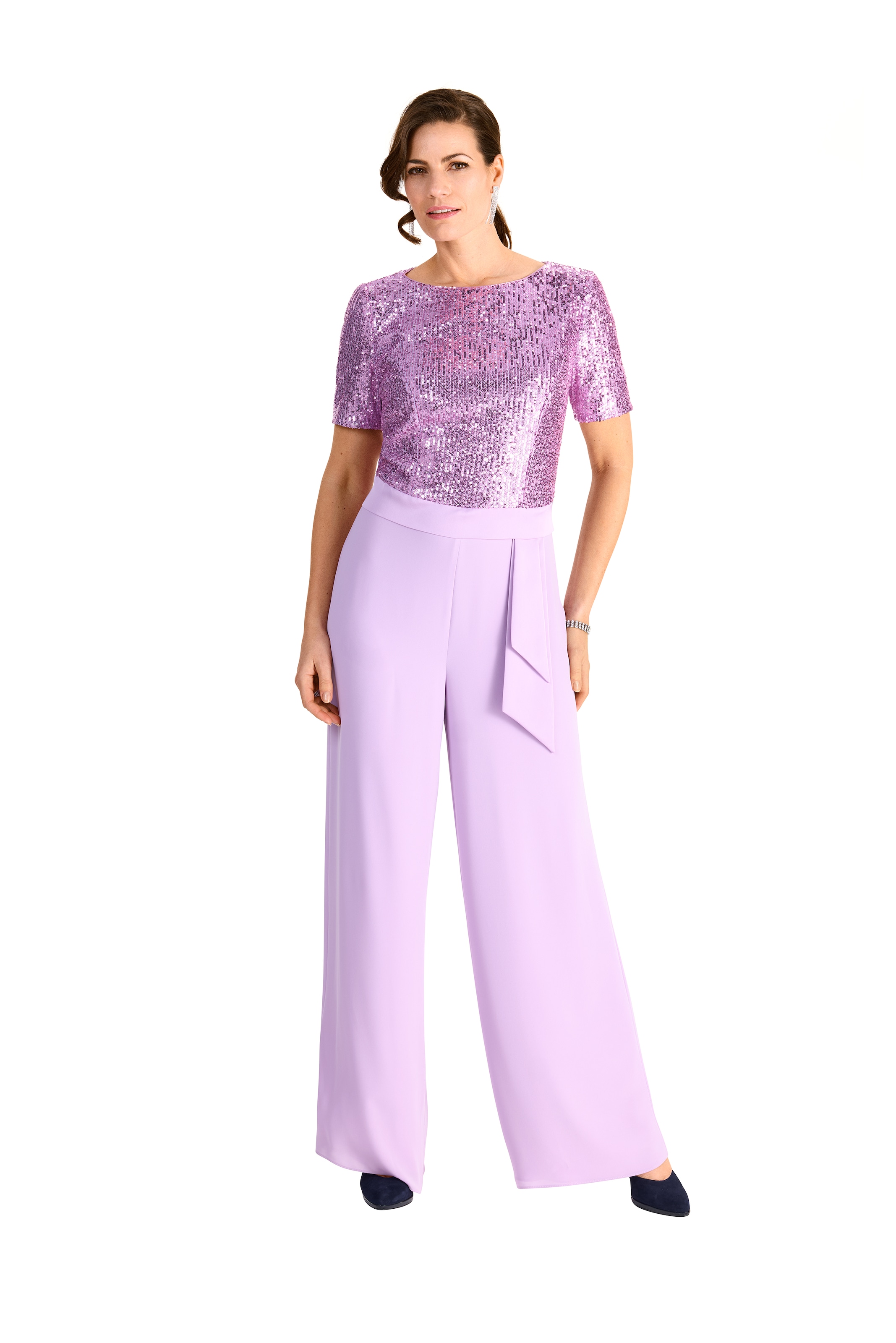 HERMANN LANGE Collection Culotte-Overall , mit Pailletten