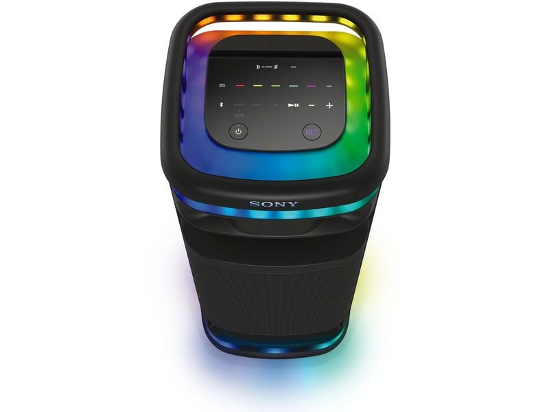 Sony Bluetooth Speaker ULT Tower 10 Schwarz Tragbarer Bluetooth Party-Lautsprecher