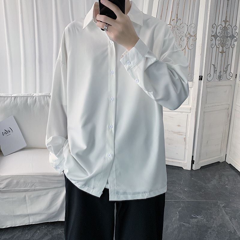 Wewewow - effen shirt met lange mouwen