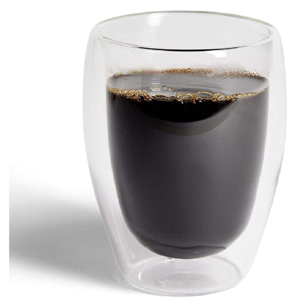 Tasse avec anse en verre double paroi 350ml