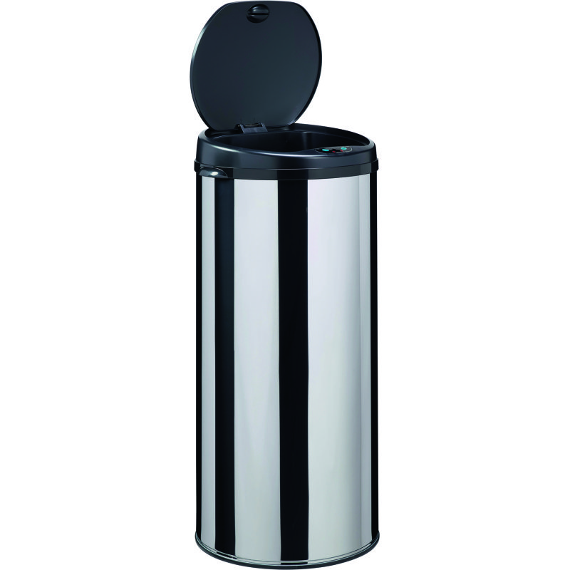 Poubelle automatique 45 litres Sensitive Rossignol inox