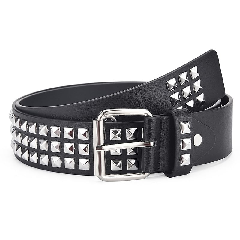 Malnia Home - Riem van imitatieleer met studs