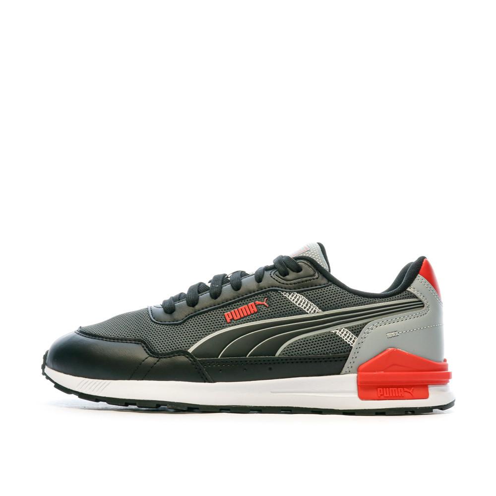 Puma Baskets Noir/Rouge Homme Puma Graviton Mega