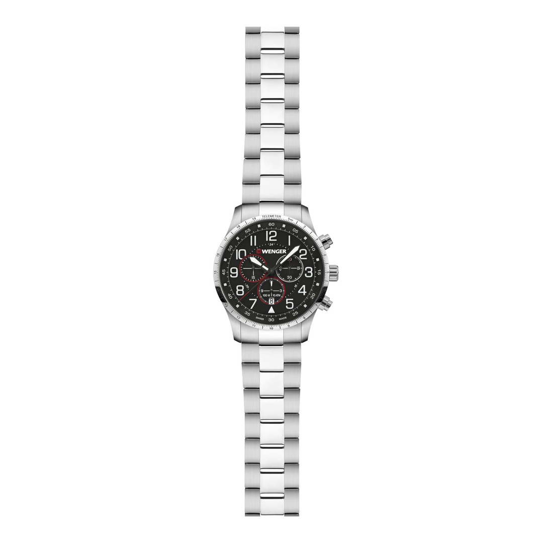 Wenger Attitude Chrono Silber Ø 44mm
