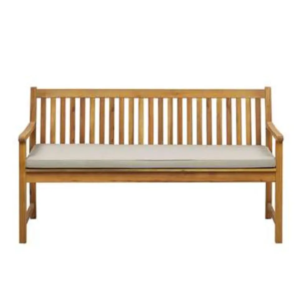 VIVARA L - Tuinbank - Lichte houtkleur/Beige - FSC® acaciahout