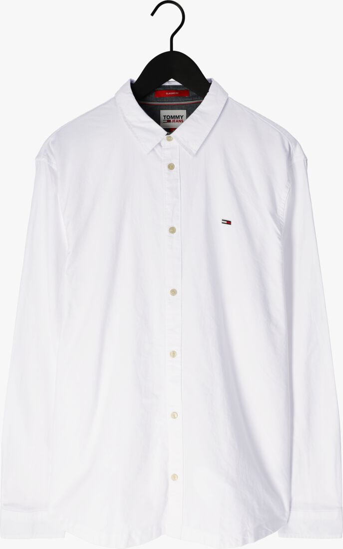 TOMMY JEANS witte tommy jeans casual overhemd tjm classic oxford shirt