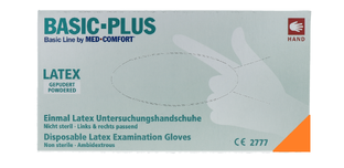 CMT Handschoenen Latex Poedervrij Naturel 100ST