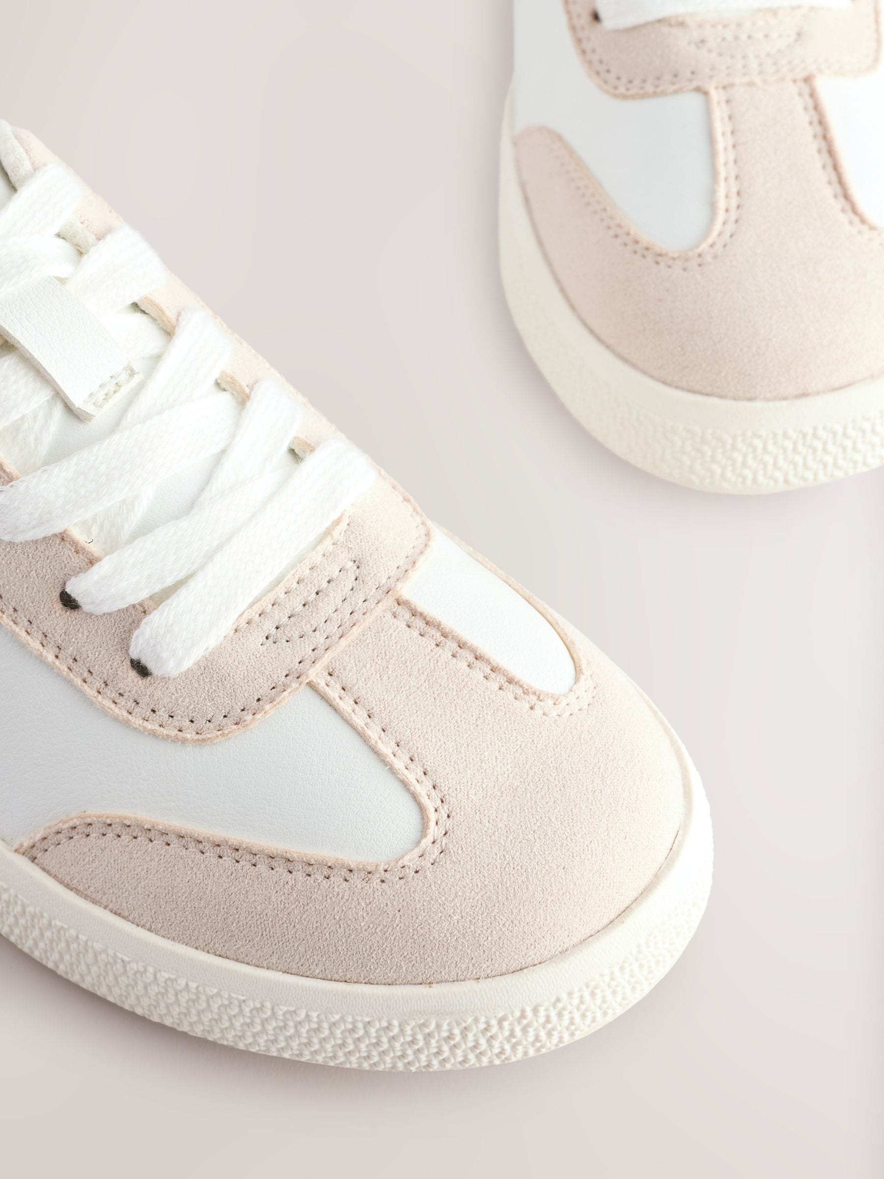 Wit - Lifestyle sneakers met veters