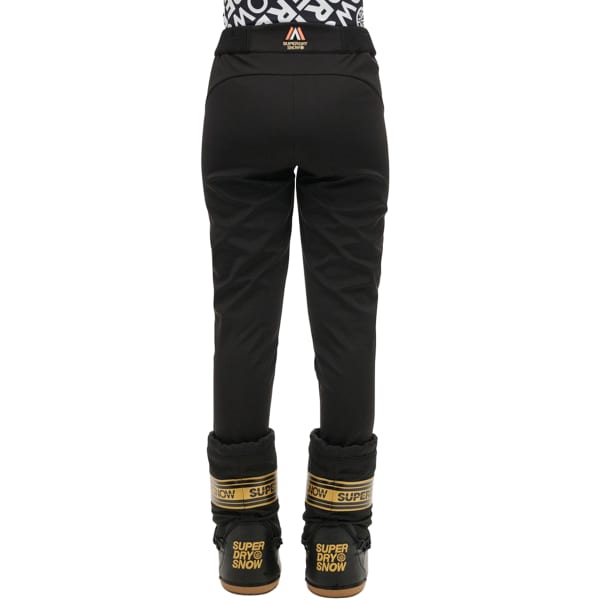 Pantalon de ski SUPERDRY LUXE LEGGING SNOW PANT BLACK
