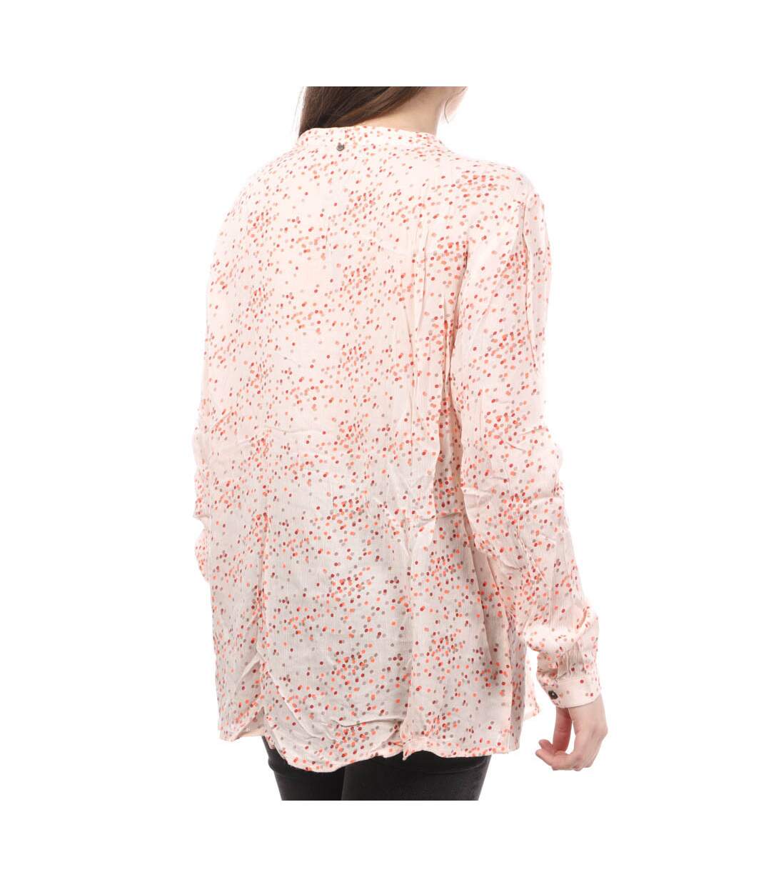 Chemise Rose à pois Femme Teddy Smith Camelia