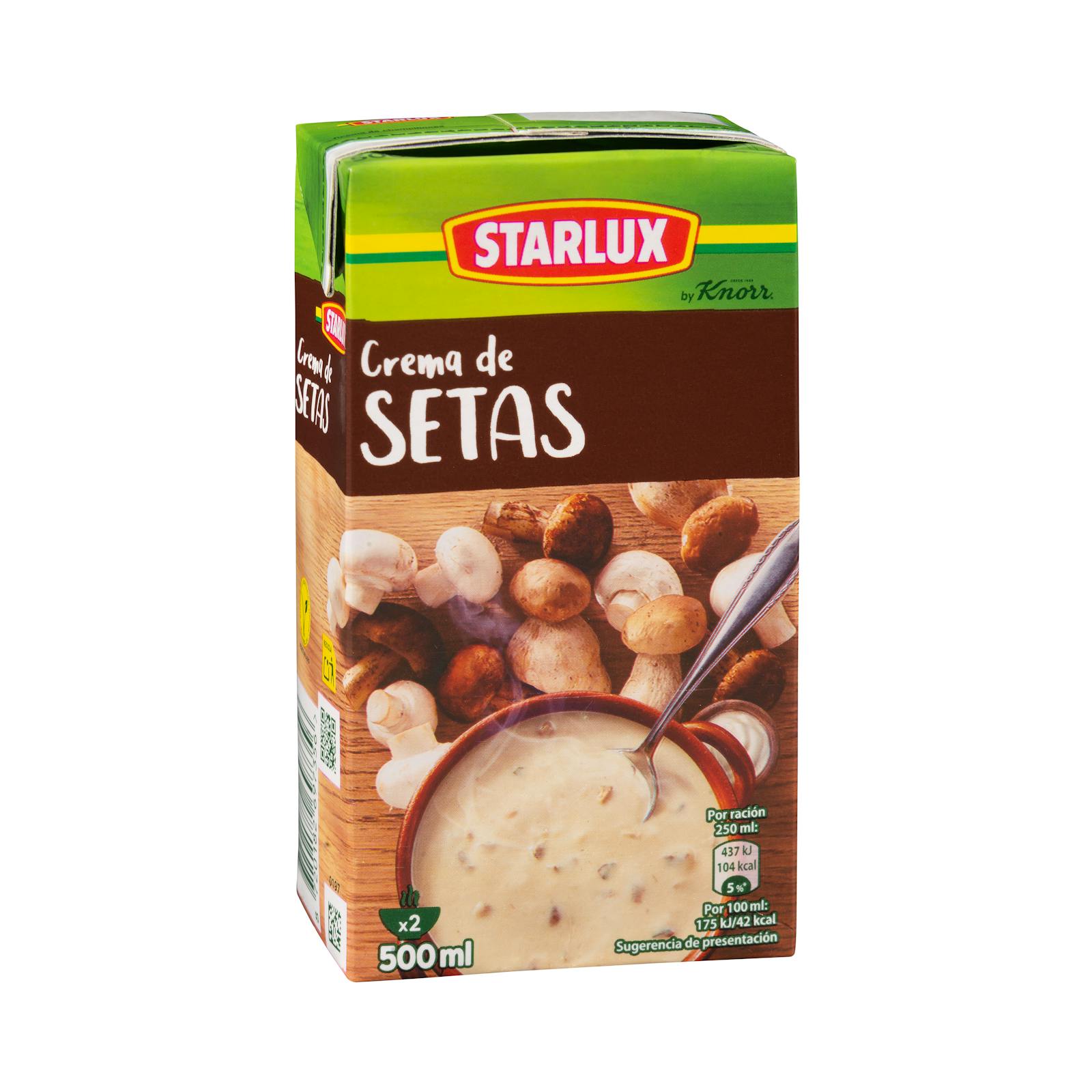 Crème de champignons Starlux aux champignons